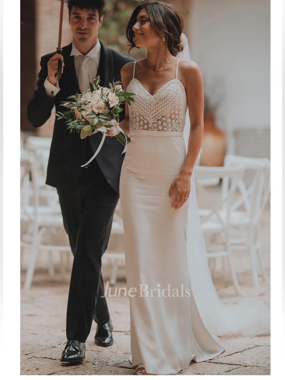 Sheath Sweetheart Chiffon Simple Wedding Dress Beach Sleeveless With Open Back